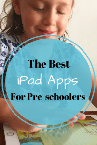 best ipad apps for pre-schoolers