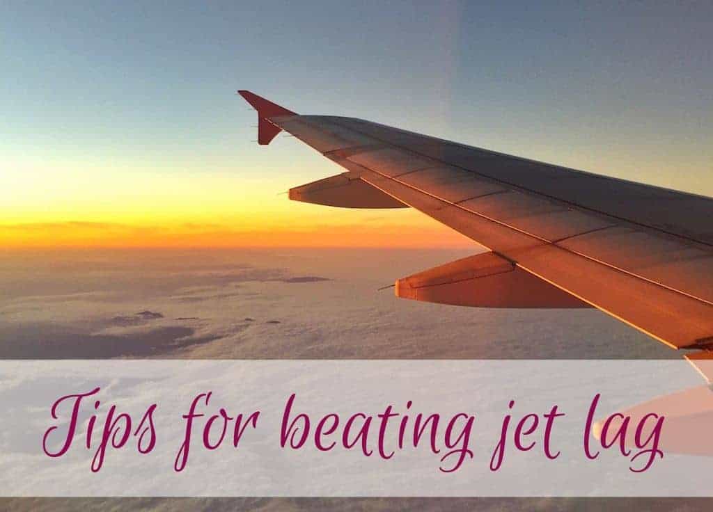 How to get over jet lag