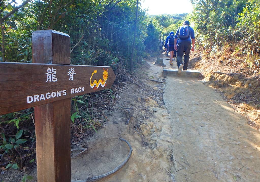 Hiking the Dragon's Back Hong Kong