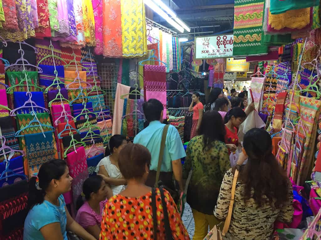 Bogyoke Aung San market yangon