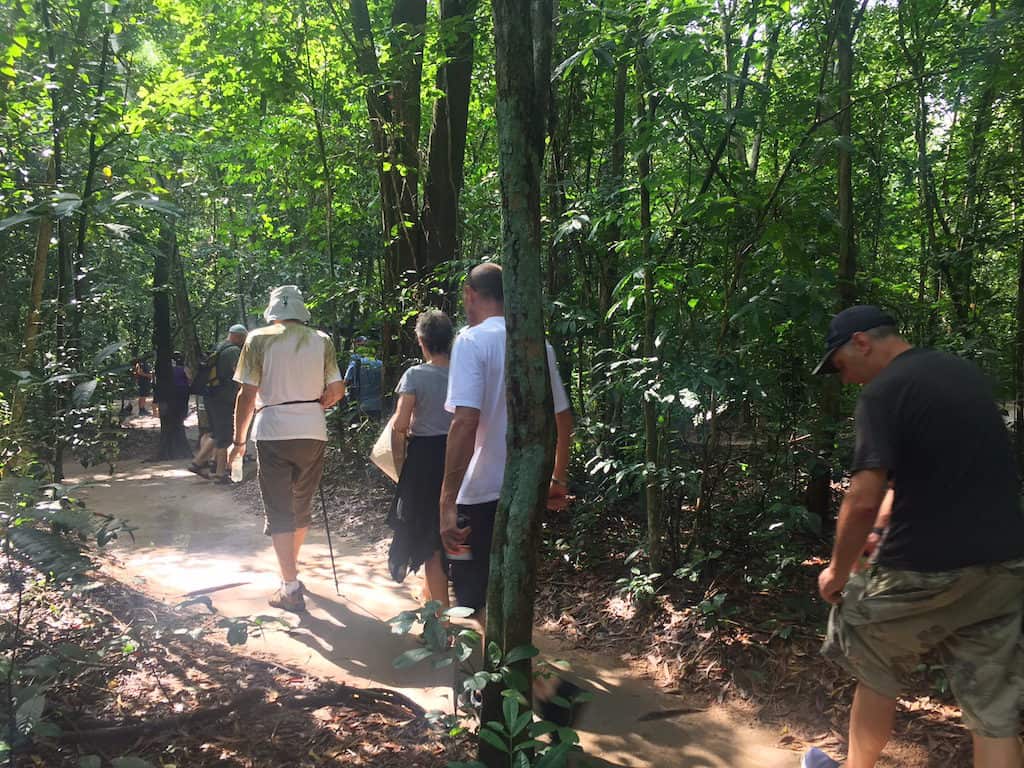 Cu Chi Tunnels jungle