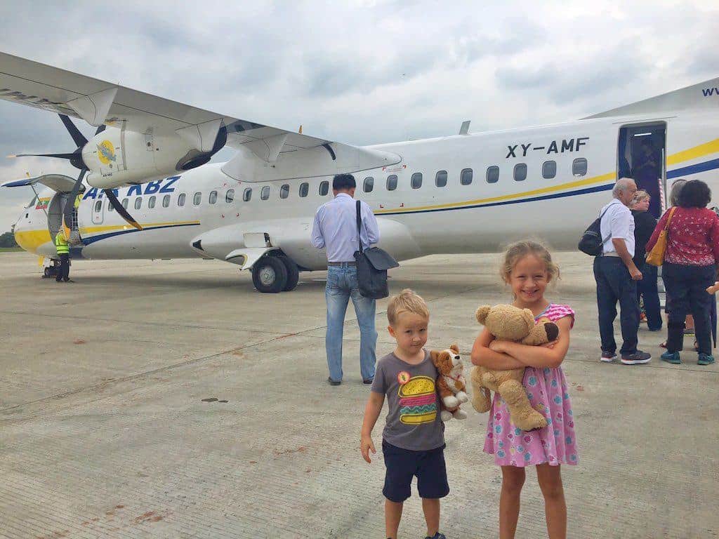 Travelling in Myanmar with kids