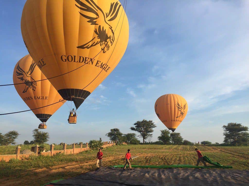 Balloons Bagan Golden Eagle