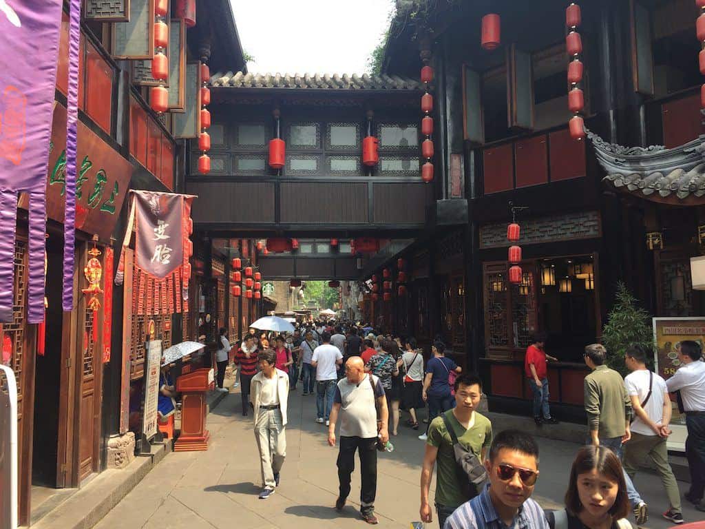 Jinli street Chengdu