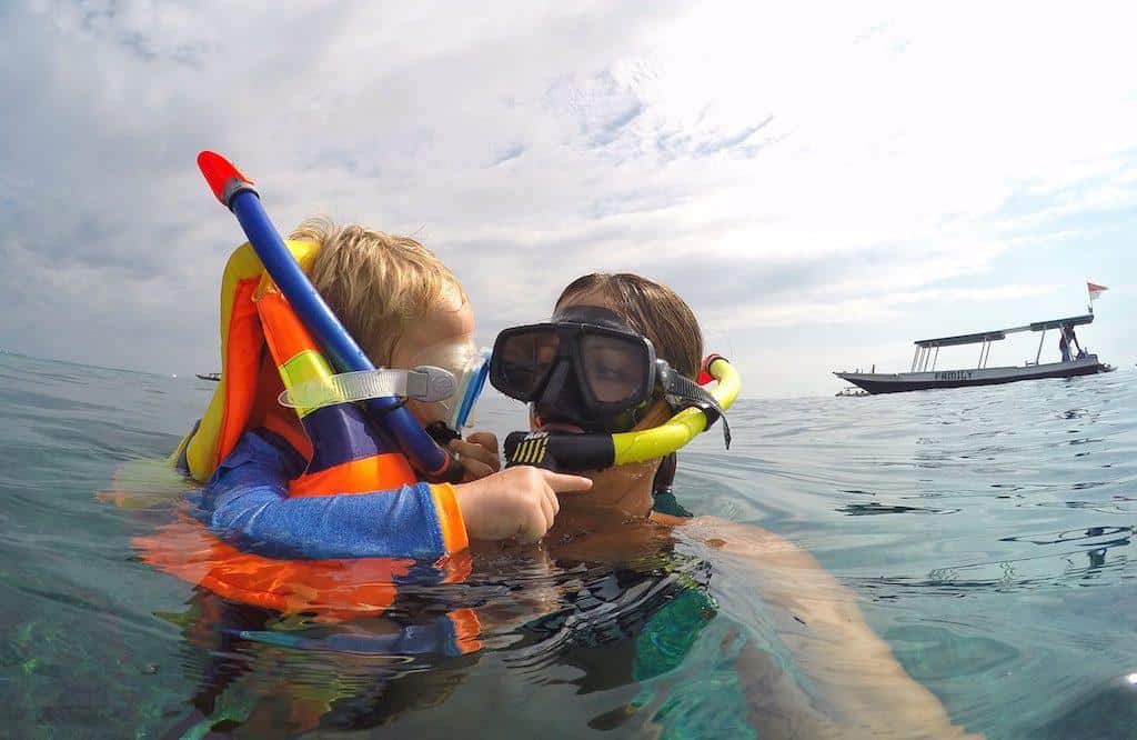 Snorkeling in Gili Islands