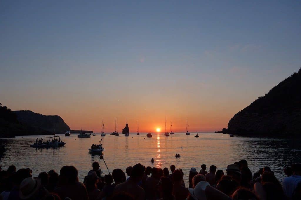 Benirras Beach Ibiza Sunset