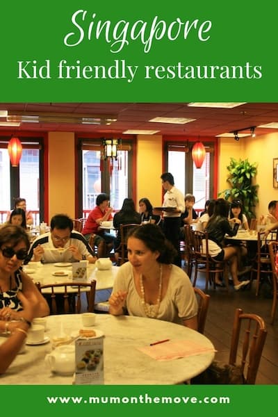 Kid friendly restaurants Singapore