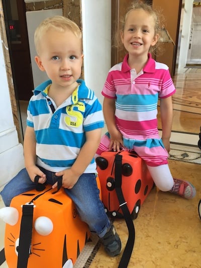 kids ride on suitcase