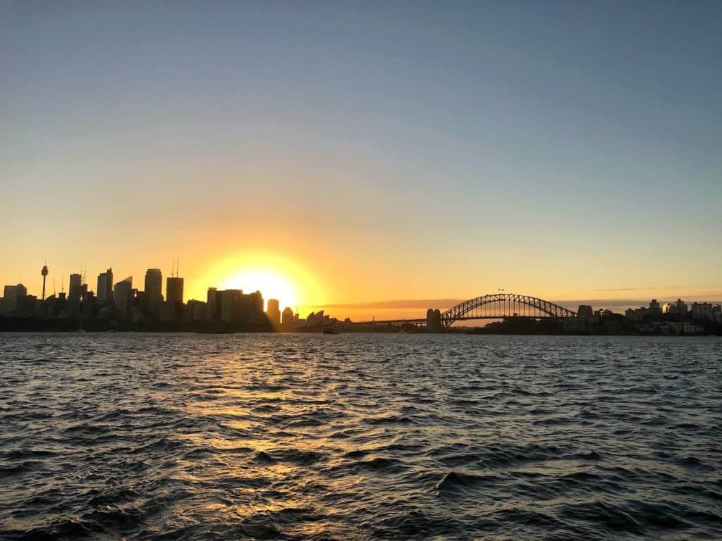 Sydney Harbour sunset cruise