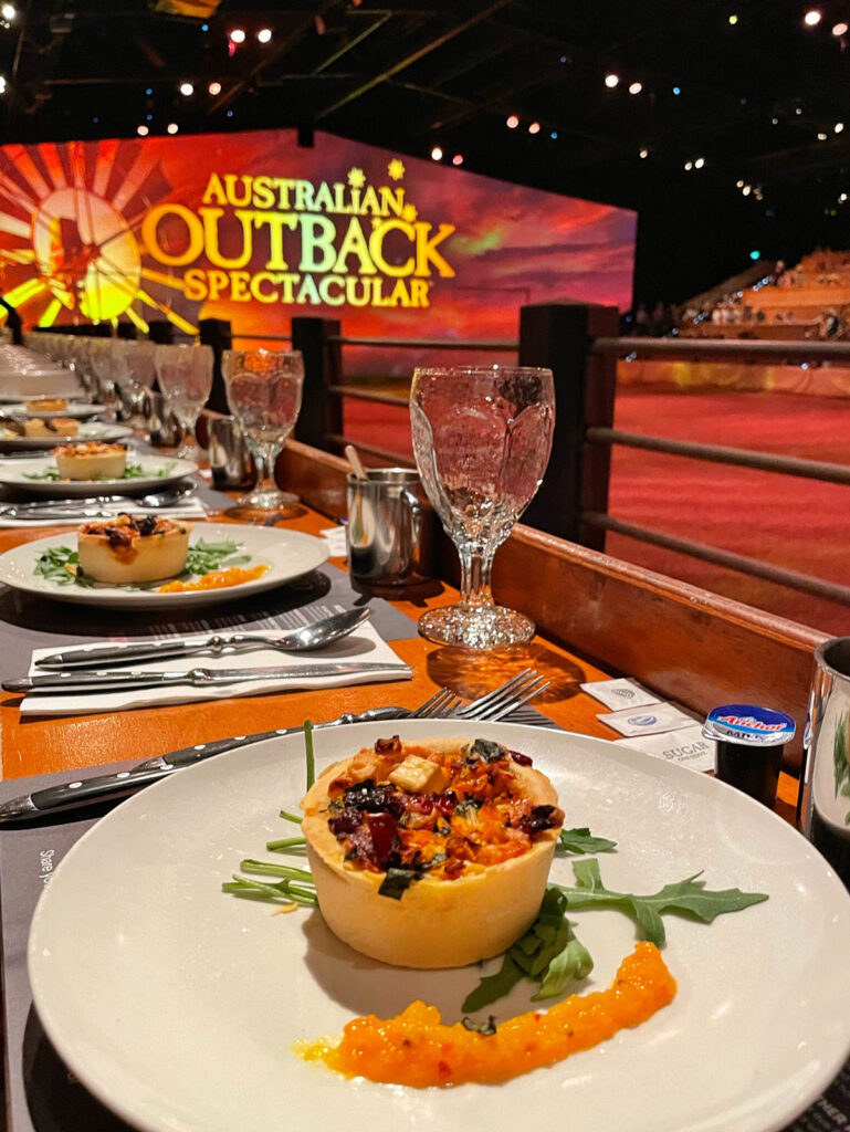 Australian Outback Spectacular meal