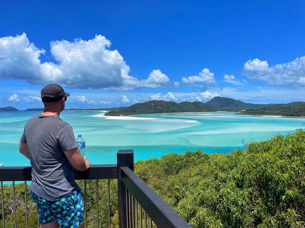 Hill Inlet Lookout.