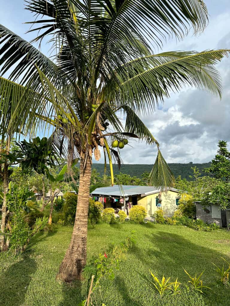 Lelepa Island village, Port Vila, Vanuatu.