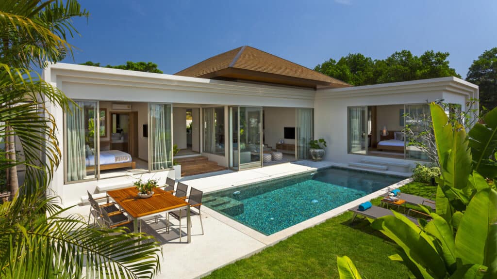 Trichada Villa Phuket with swimming pool.