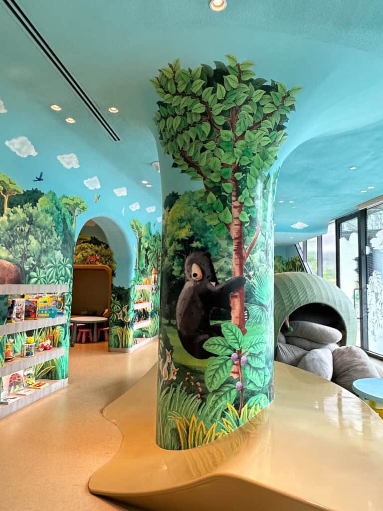 Kids club at Mandai Rainforest Resort.