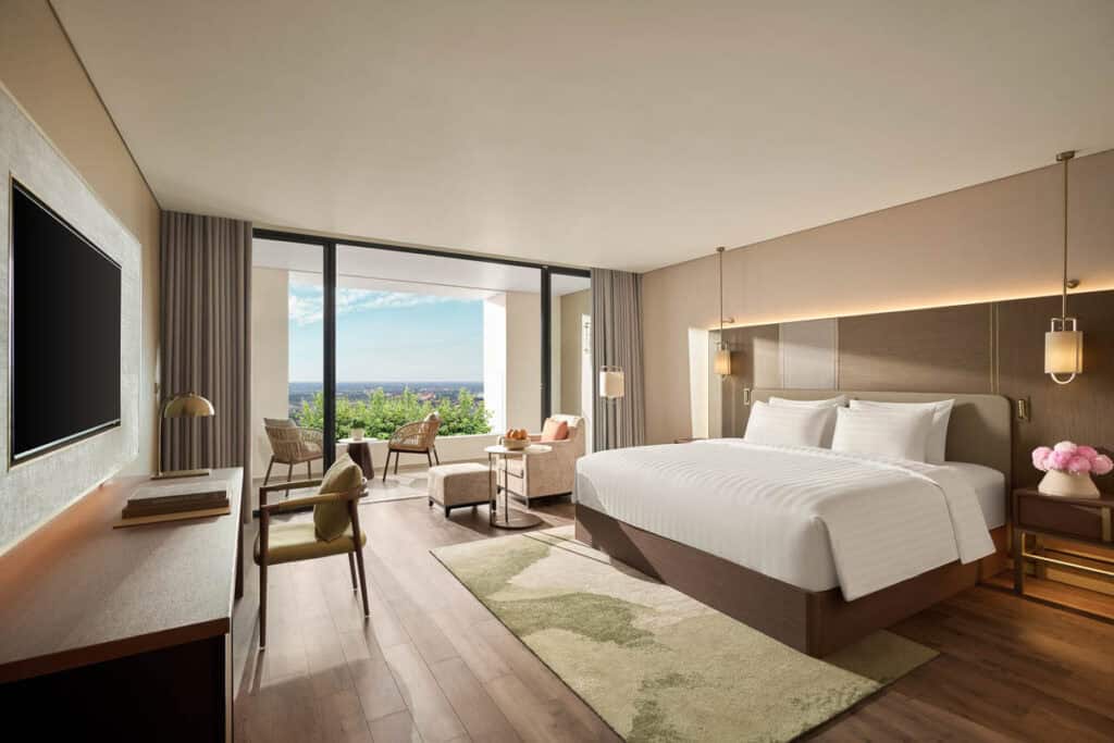 Hotel room at the Pullman Ninh Binh.
