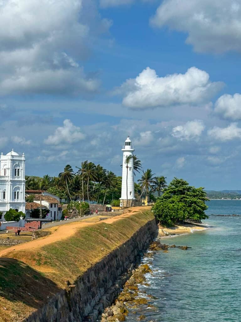 Galle Lighthouse in Sri Lanka.