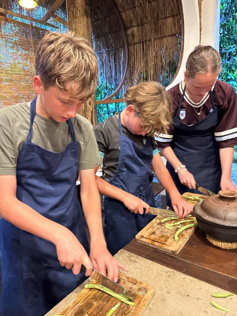 Cooking class in Ella, Sri Lanka.