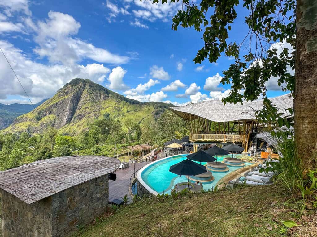 Ravana Pool Club in Ella, Sri Lanka.