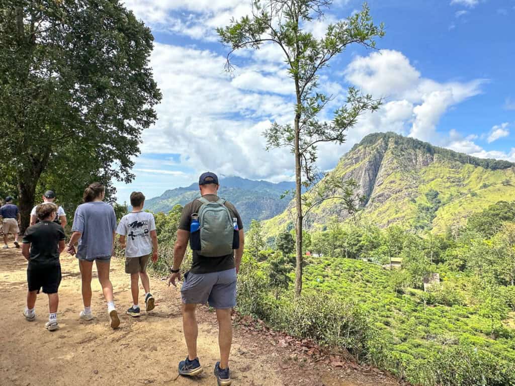 Little Adam's Peak hike in Ella, Sri Lanka.